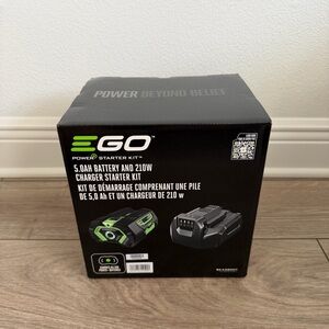 EGO Power+ Battery 56V, 5.0Ah and Charger SKA2800T